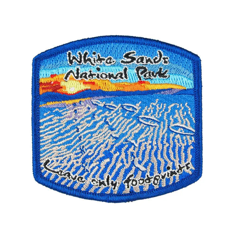 White Sands National Park Patch - Footprints
