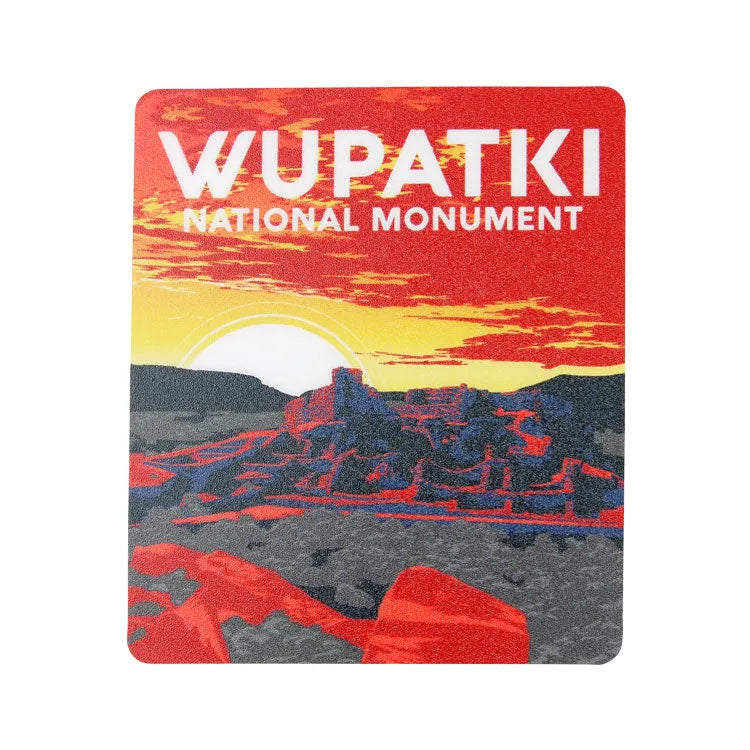Wupatki National Monument Sticker - Sunset