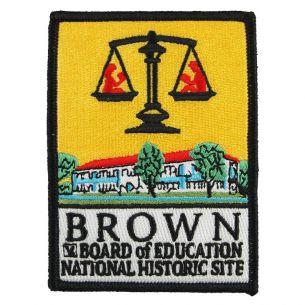 Brown v. Board of Education National Hist. Site Patch - Logo