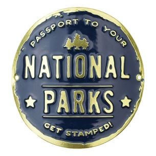 Passport to Your National Parks Hiking Stick Medallion