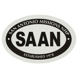 San Antonio Missions National Hist. Park Sticker - Mini Oval