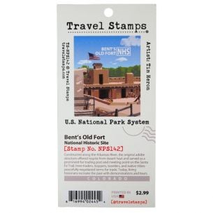 Bent's Old Fort National Hist. Site Travel Stamp