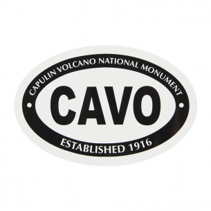 Capulin Volcano National Monument Sticker - Mini Oval