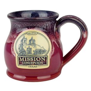 San Antonio Missions National Hist. Park Round Belly Mug - Concepcion