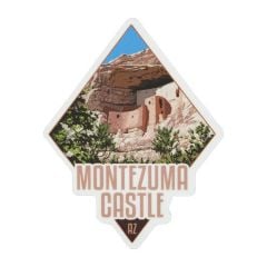 Montezuma Castle National Monument Sticker - Diamond