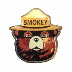 Smokey Bear Pin - Portrait