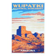 Wupatki National Monument Postcard - Illustration