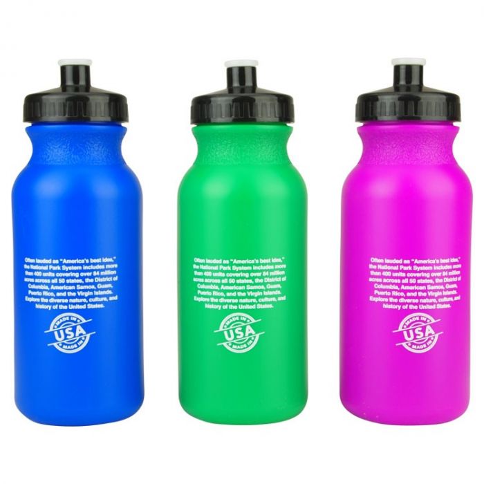 See America's National Parks Plastic Water Bottle - WNPA