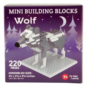 Gray Wolf Mini Block Set