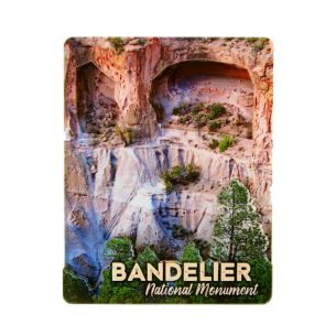 Bandelier National Monument Magnet - Alcove House 3-D